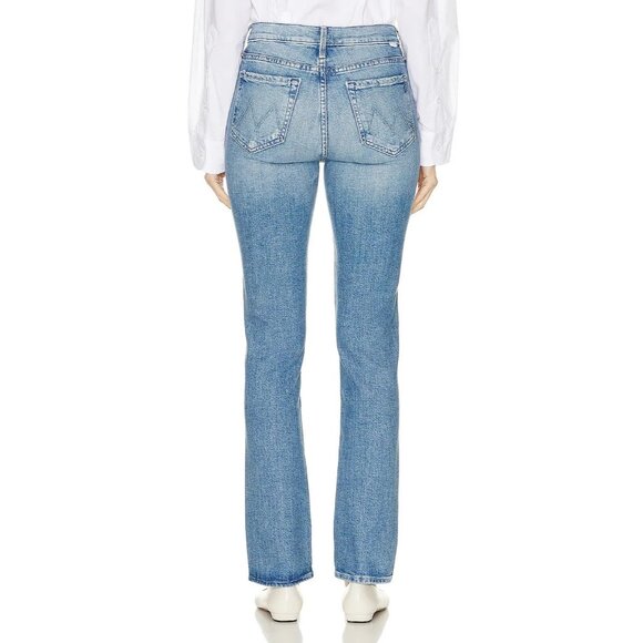 NWT Mother Rascal Skimp in Punk Charming Straight Stretch Stretch Jeans 30 - Picture 3 of 10
